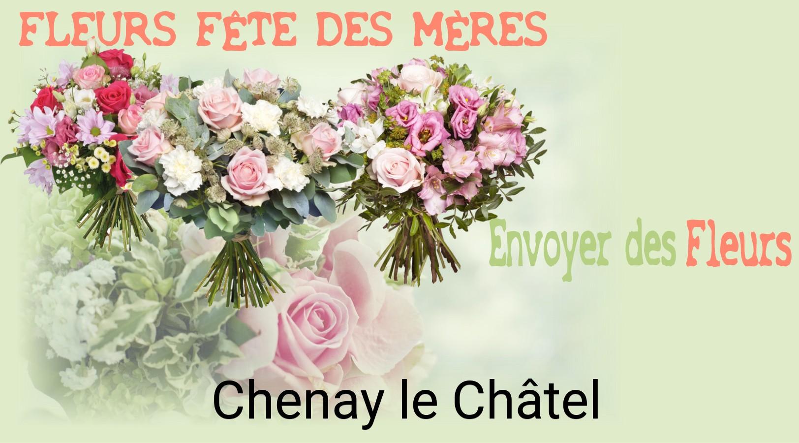 Bouquet de Fête des Mères livré à Chenay-le-Châtel